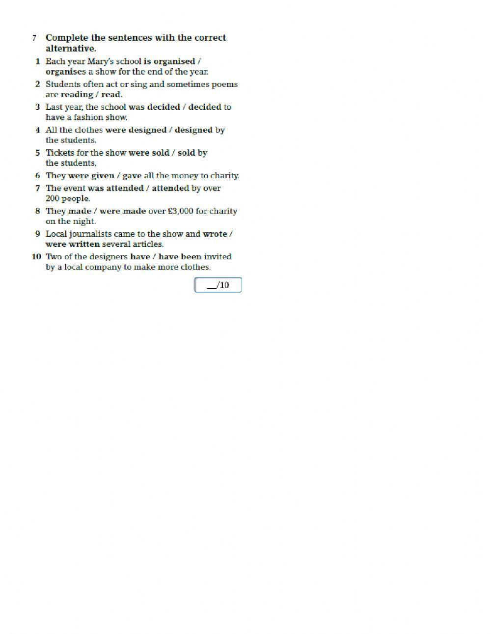 Reading and writing unit 8 b1