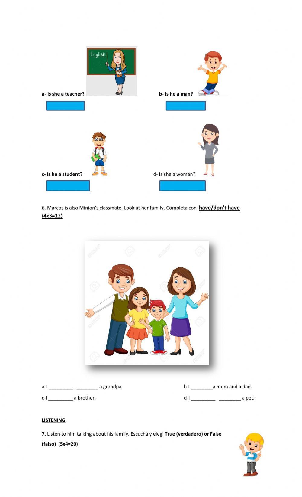 Mid year written exam