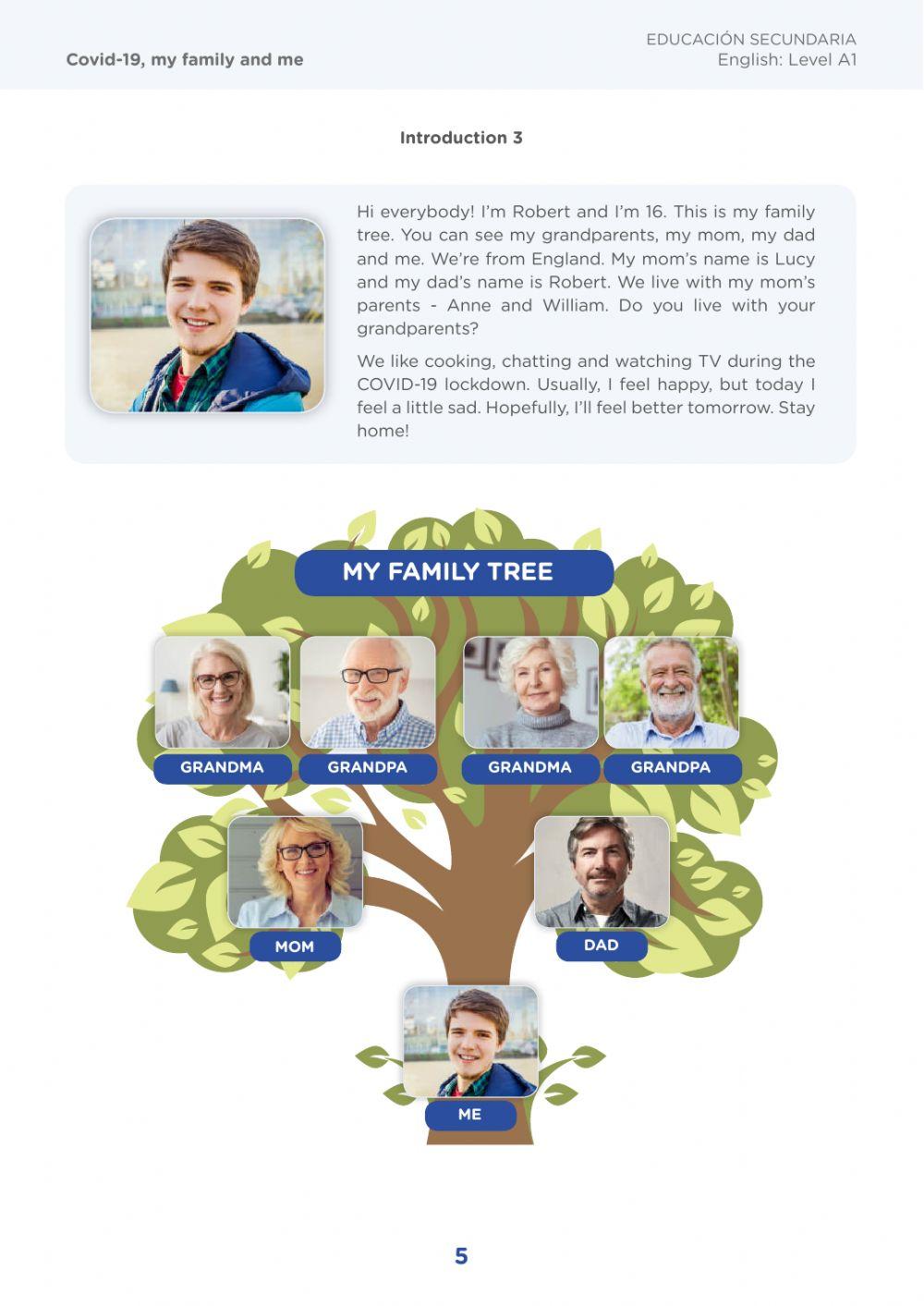 The family posessive case