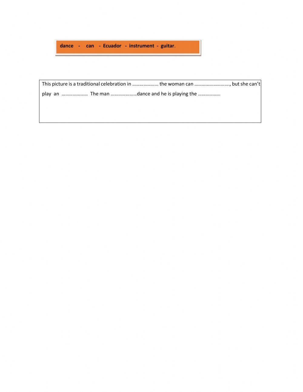 Culture and traditions of ecuador