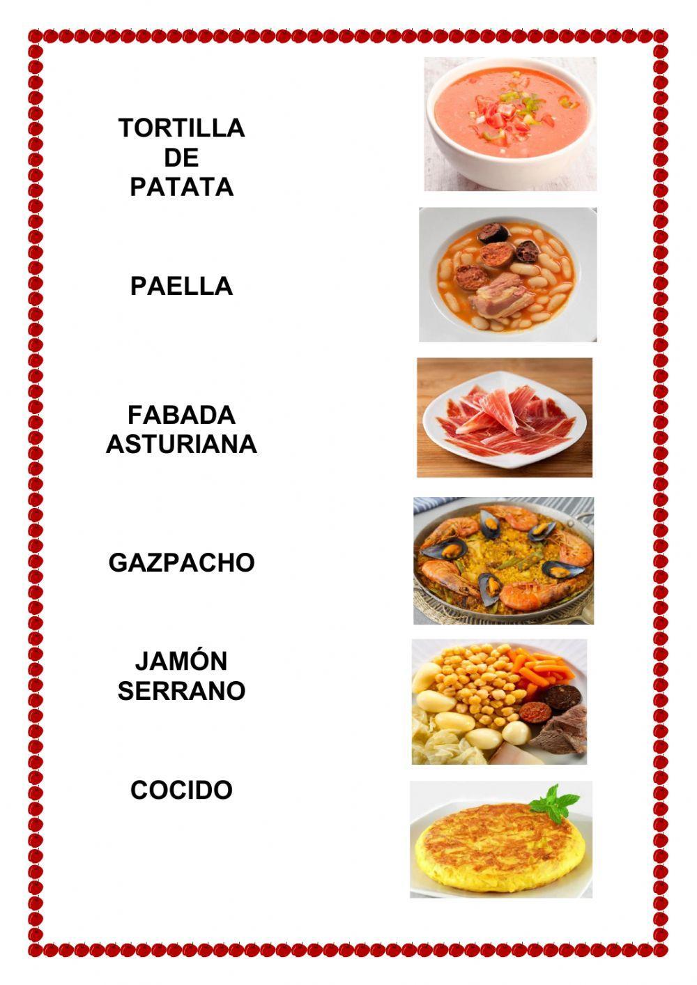 Comida típica española