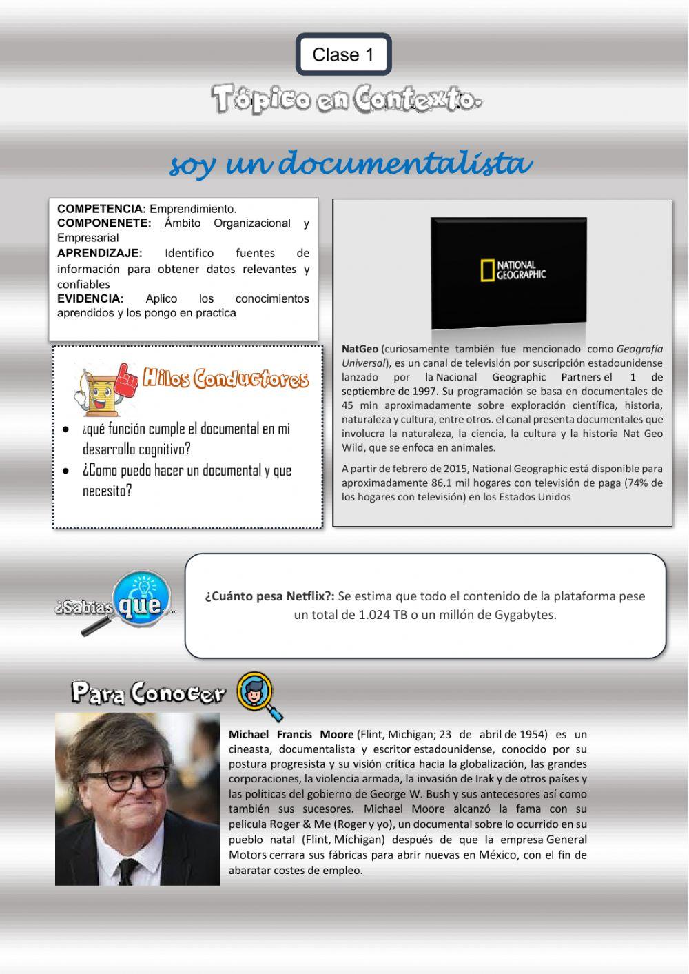 Clase 1 el Documental como Herramienta