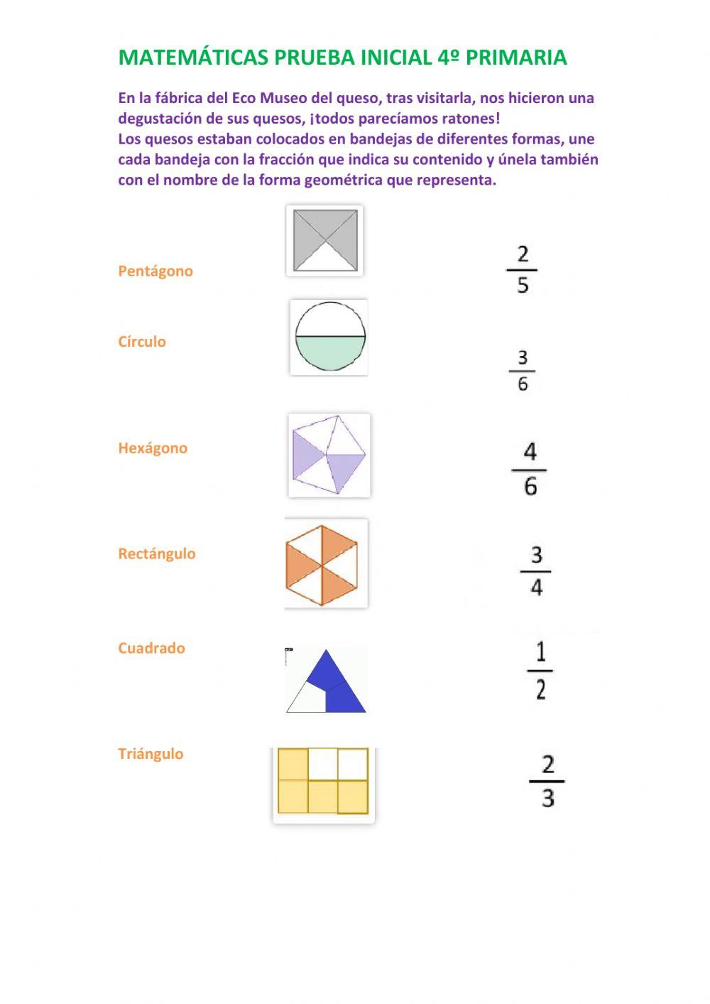 Geometría y fracciones
