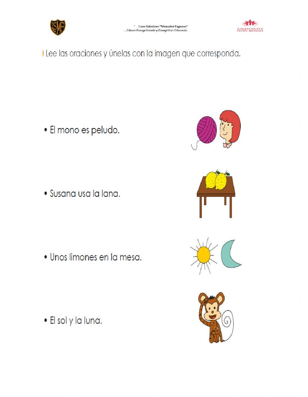 Lectura y escritura letra d y n