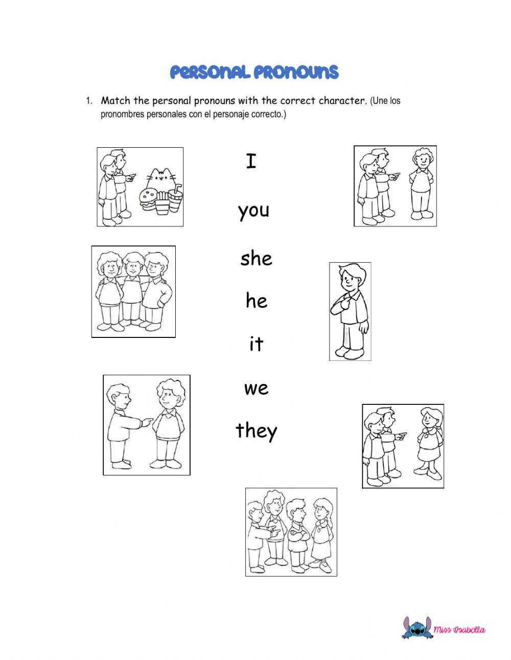 Personal Pronouns