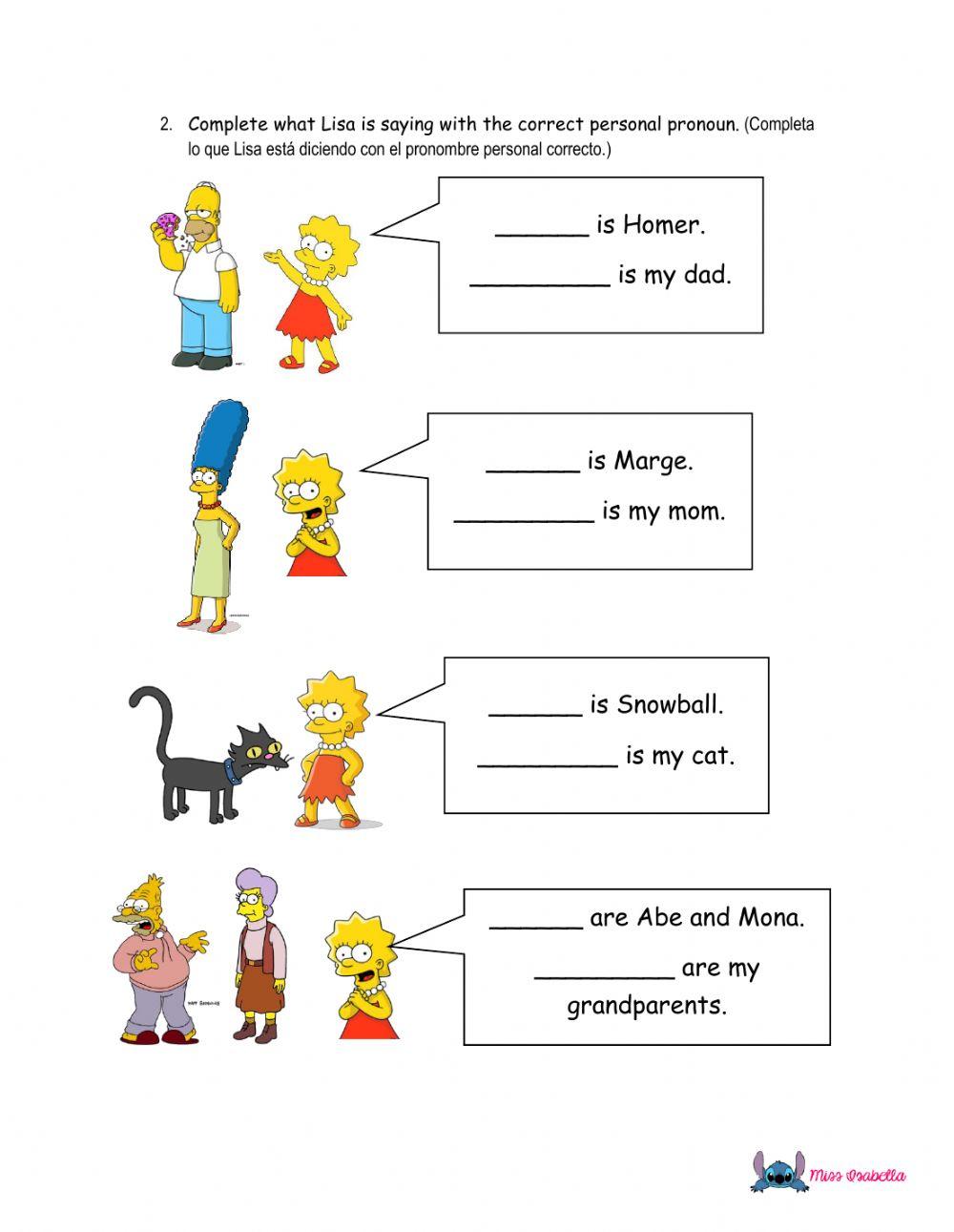 Personal Pronouns