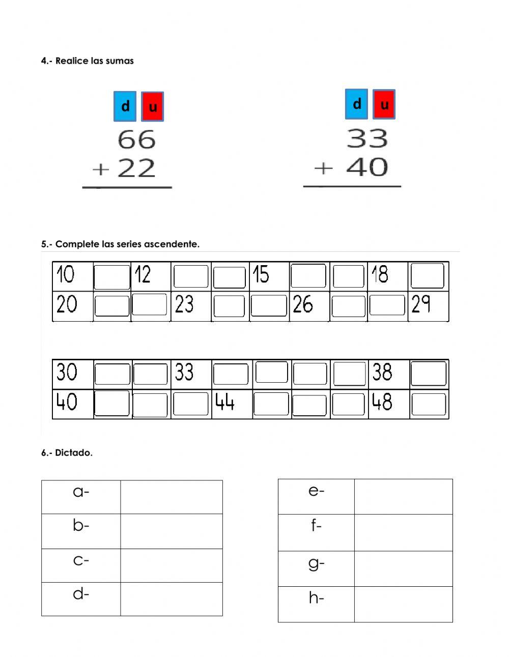 EVALUACIÓN MATEMÁTICA