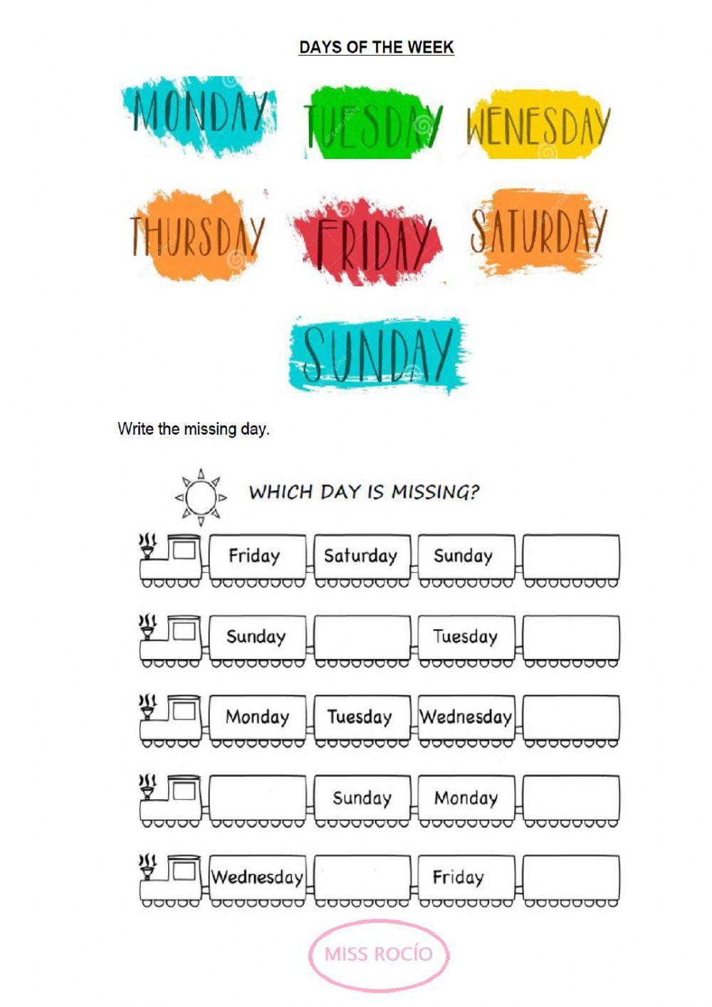 Days of the Week and the Weather