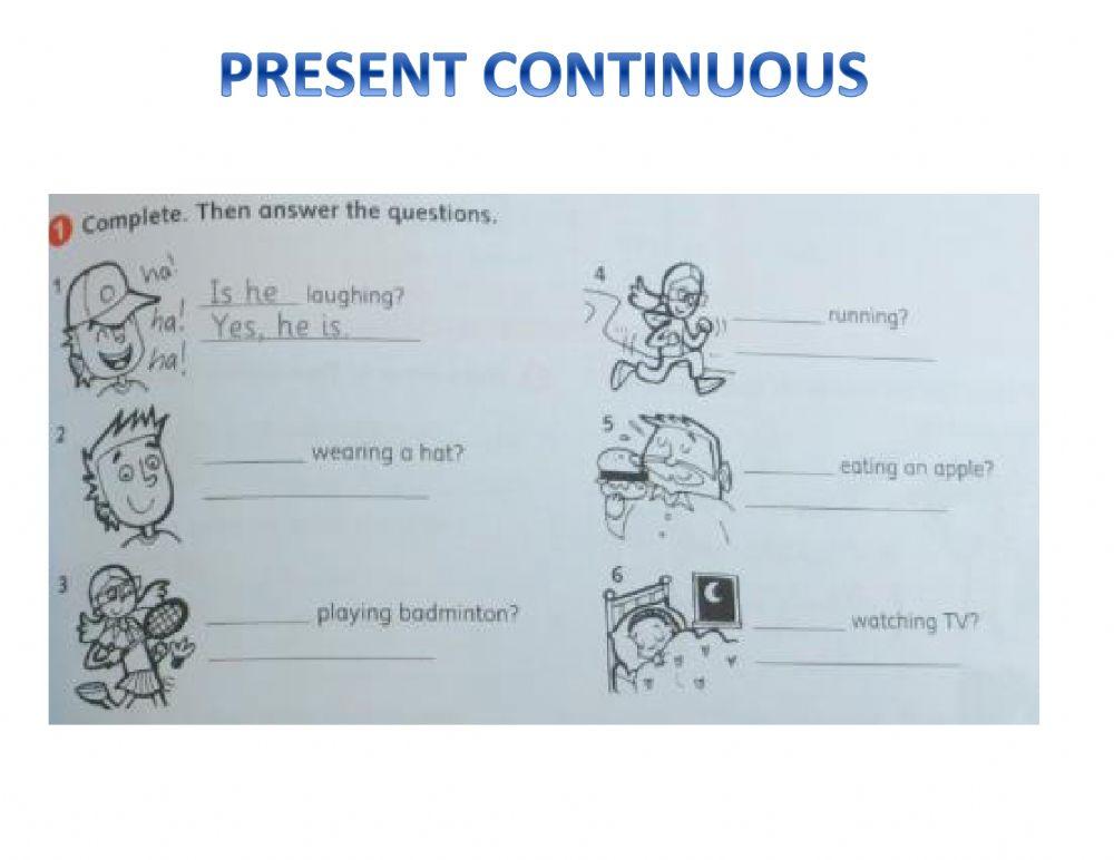 We present continuous We present continuous