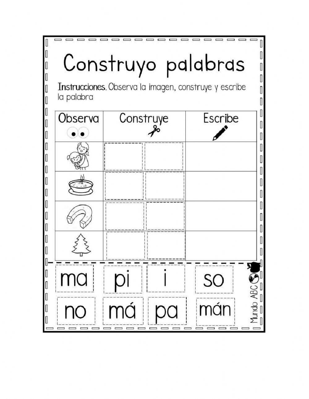Construyo palabras