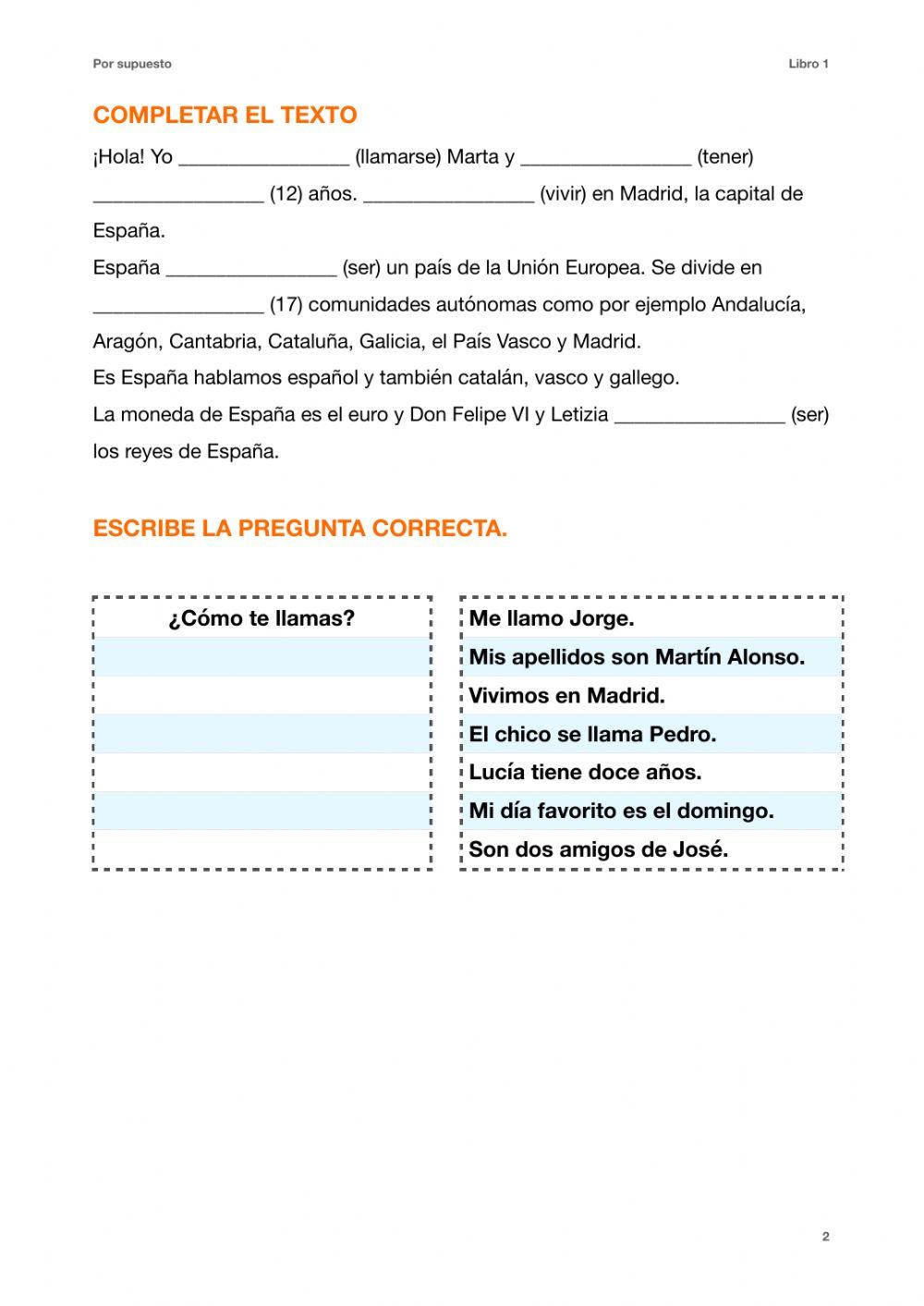 Repaso de Gramática