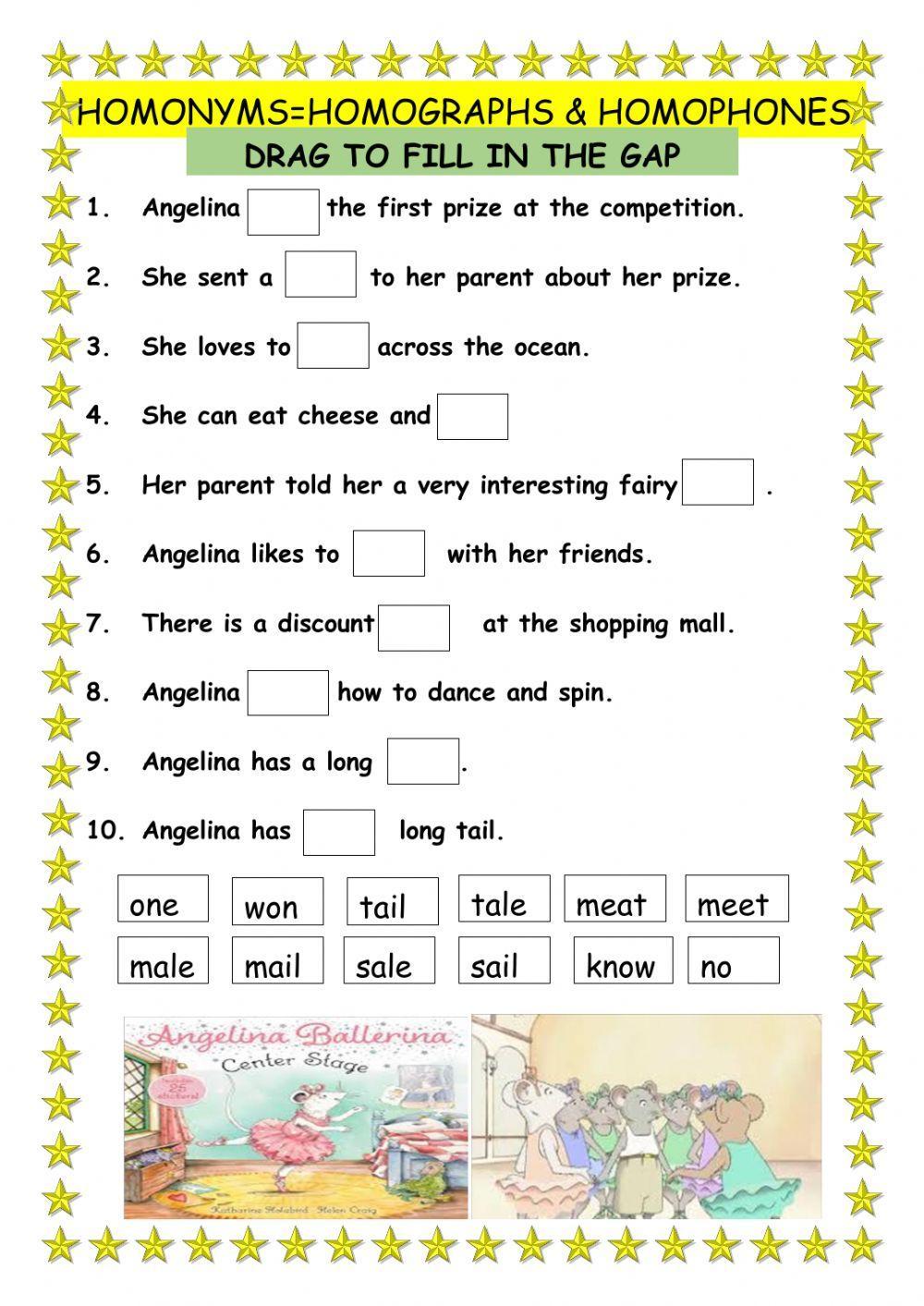 Homonyms Worksheet With Answers Homonyms Worksheet With Answers