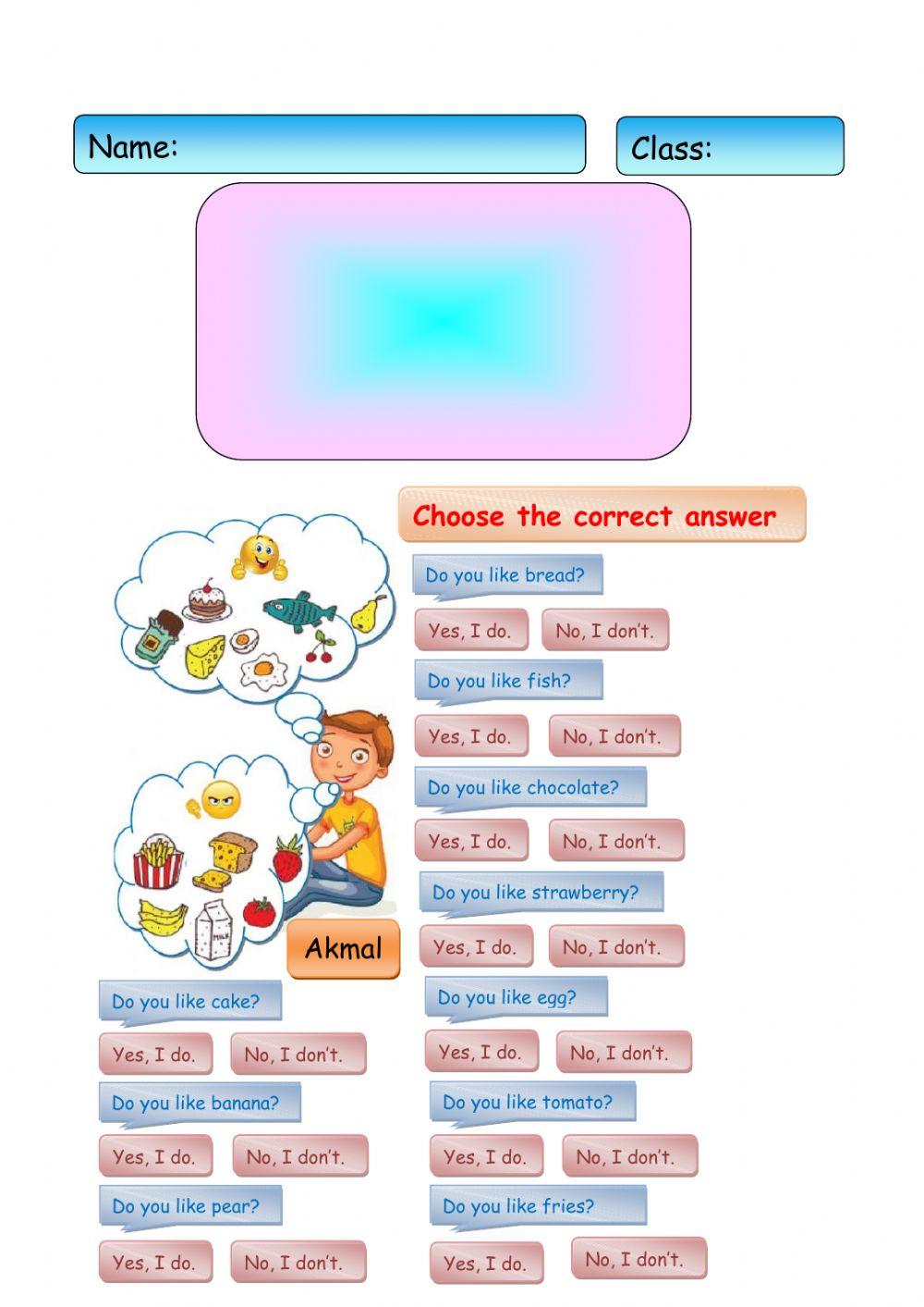 Likes and Disllikes 2