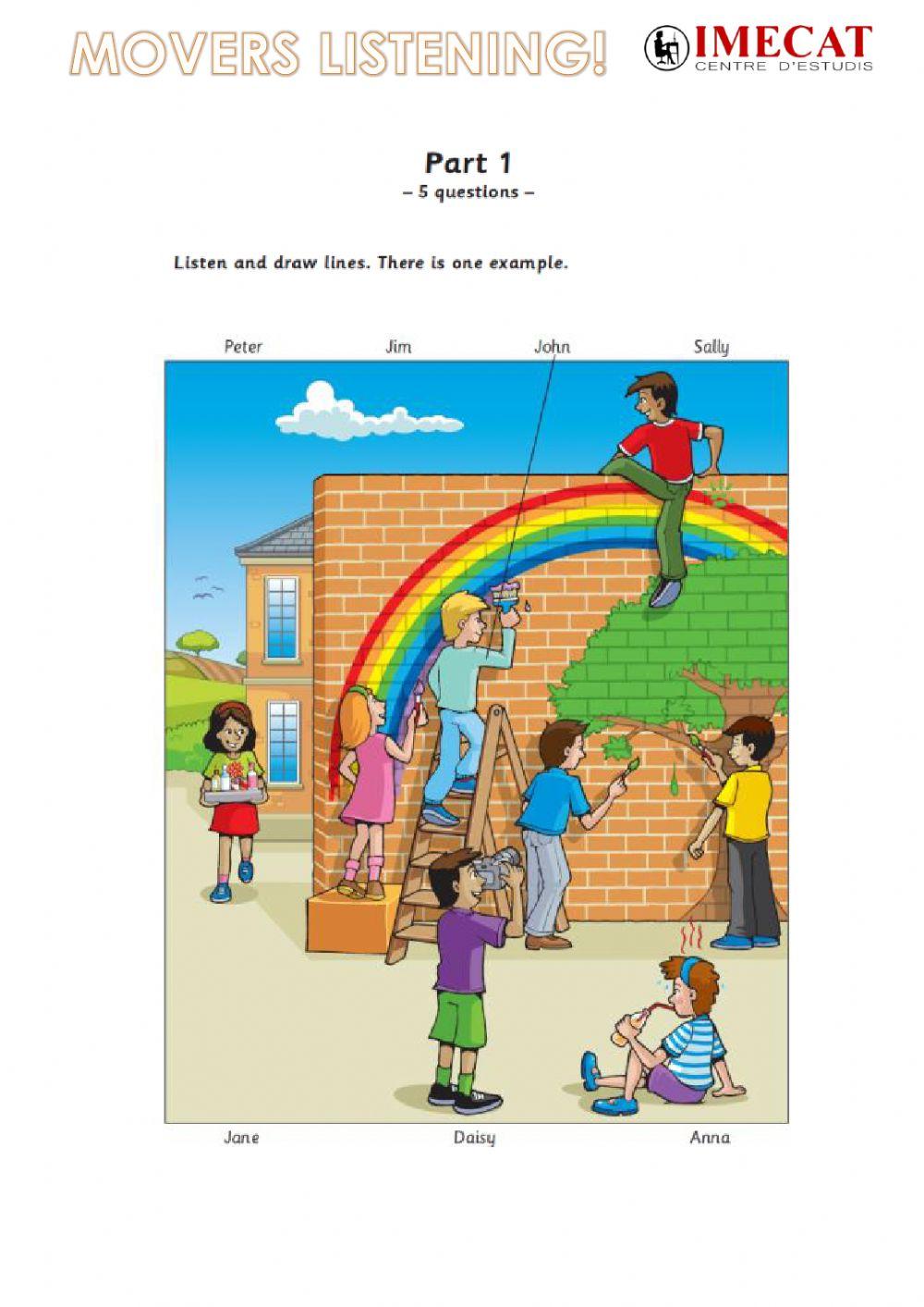 MOVERS - LISTENING 4