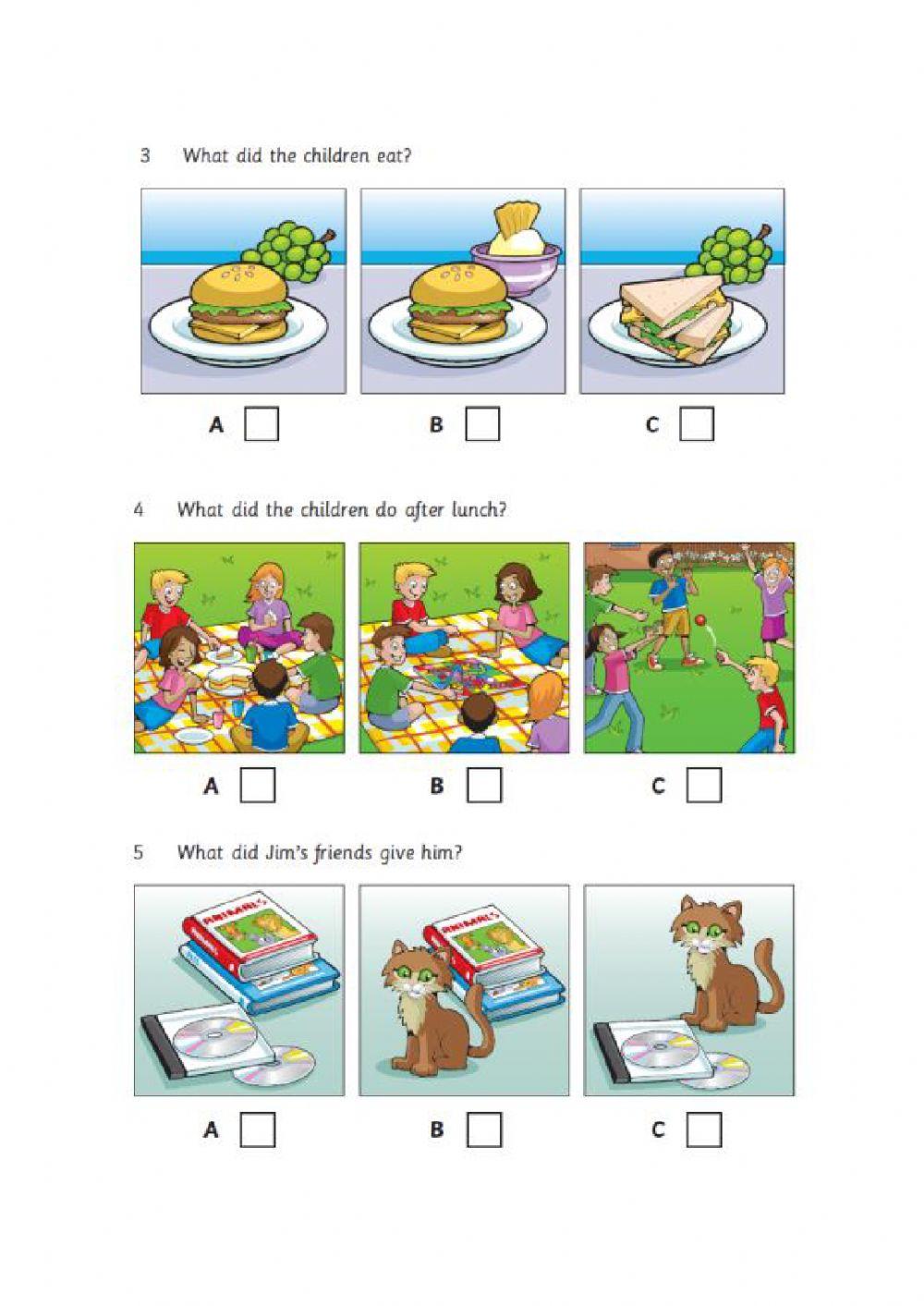 MOVERS - LISTENING 4