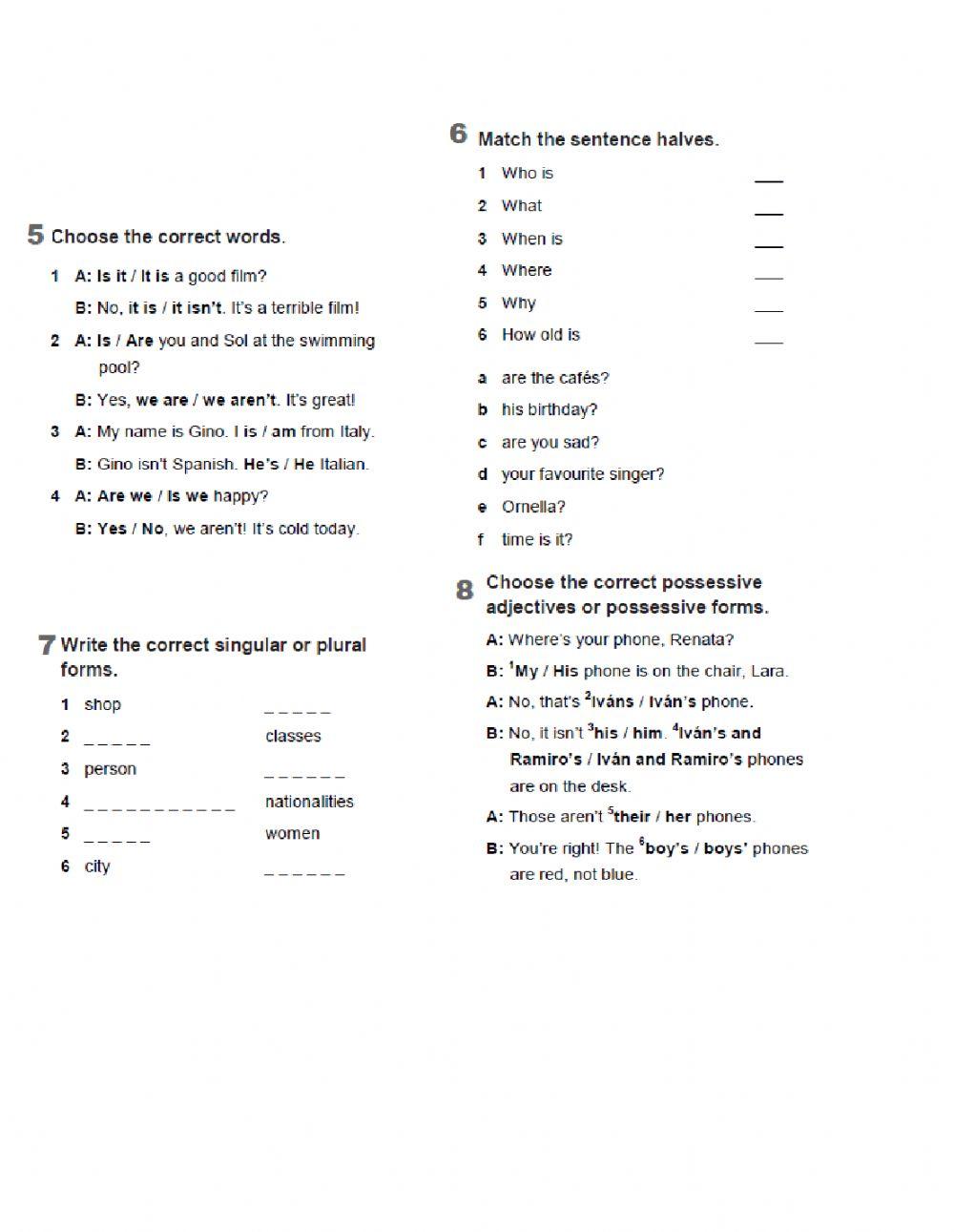 Together Starter -MID TERM