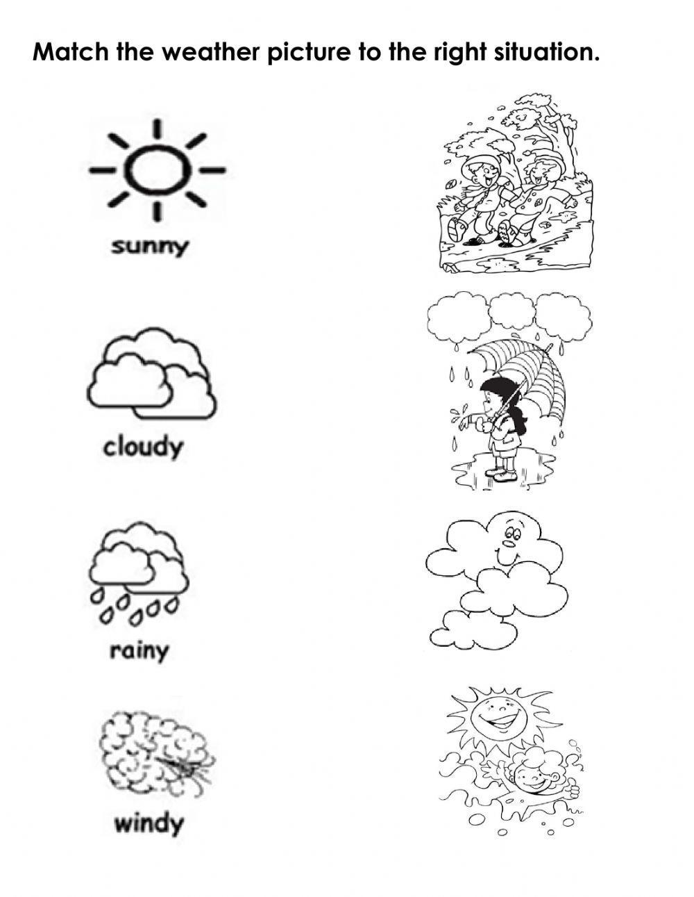weather-online-exercise-for-kindergarten-live-worksheets