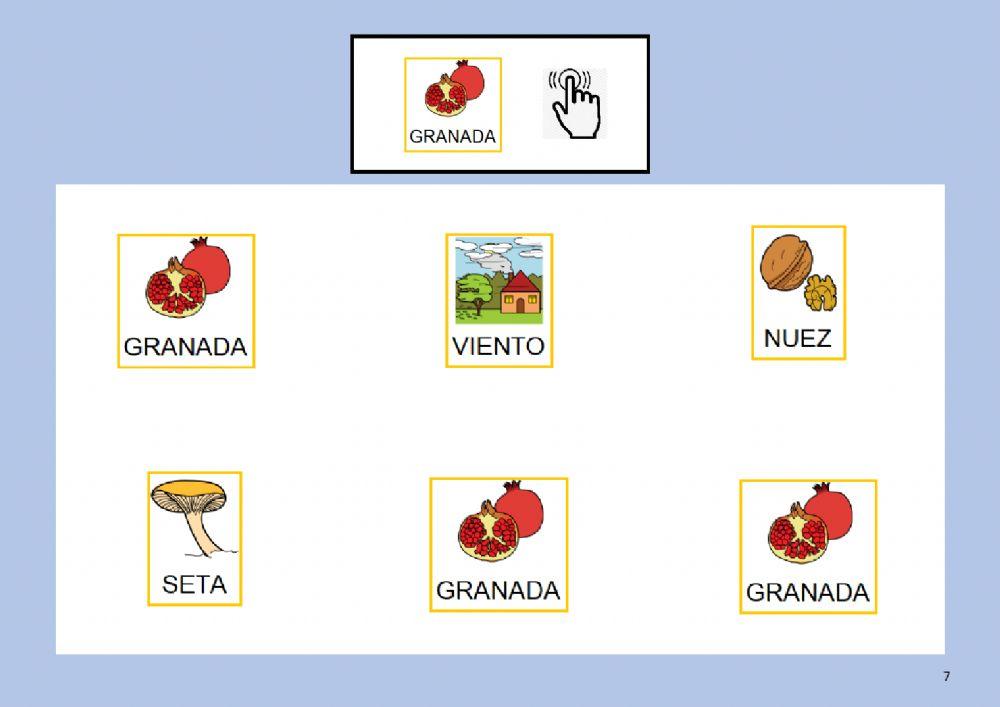 Busca el objeto de otoño igual