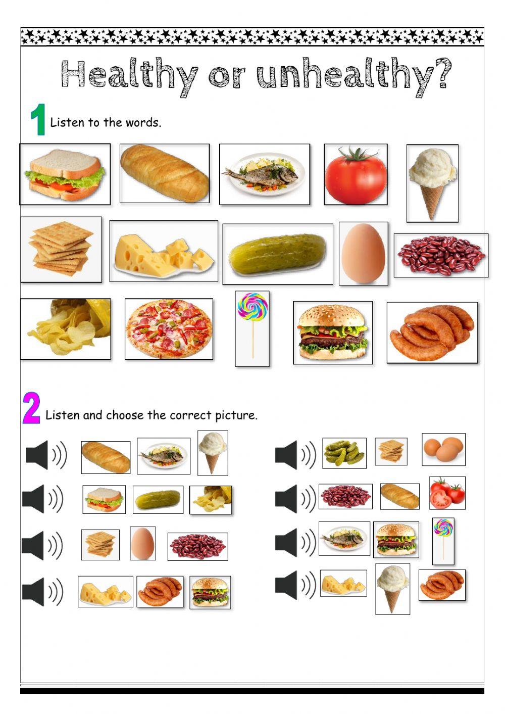 Food vocabulary