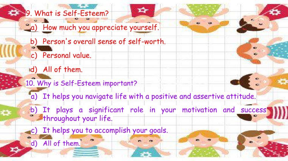 Identity, Self-Esteem and Body Care