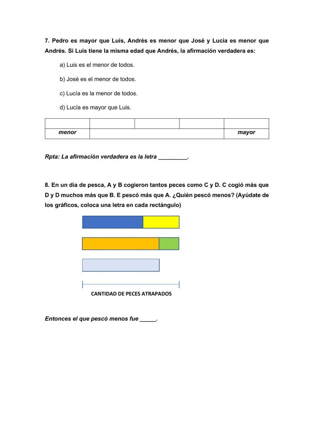 Orden de información