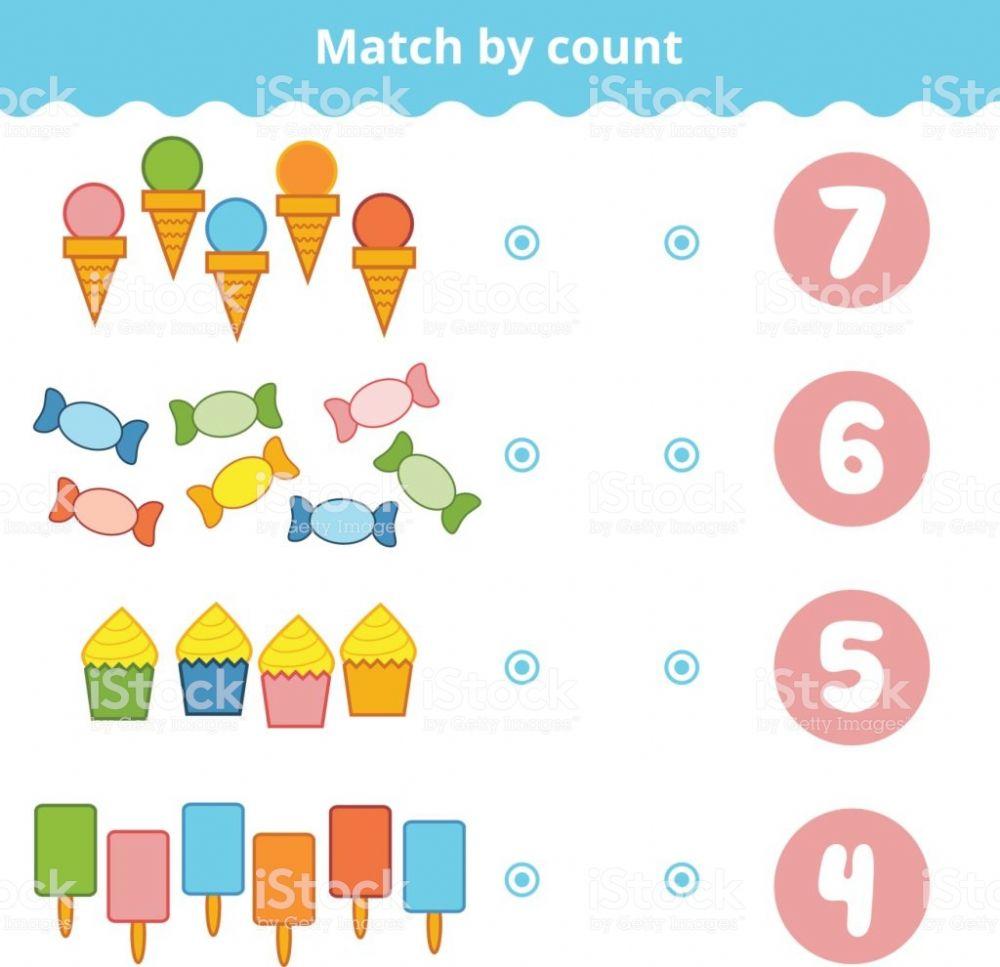 Une las cantidades con sus números