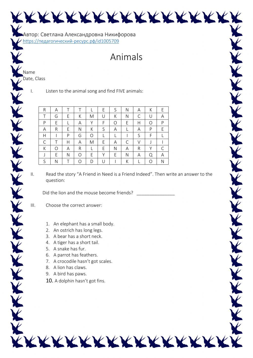 Animals
