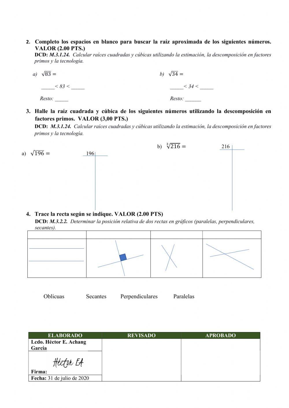 Examen 7mo 1er Parcial 1erQ