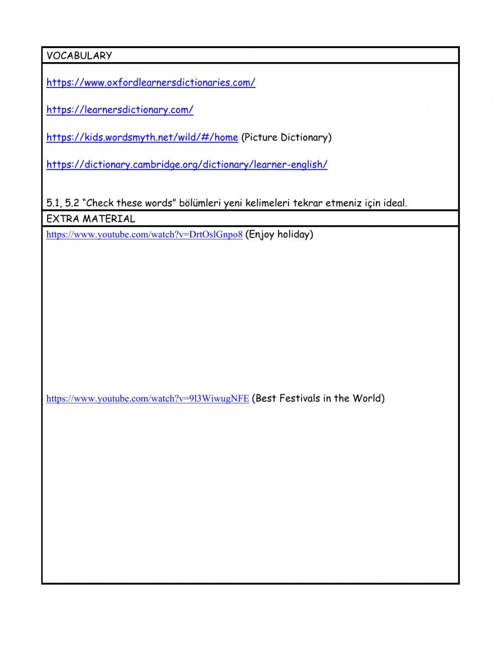 Level 4 weekly plan 14