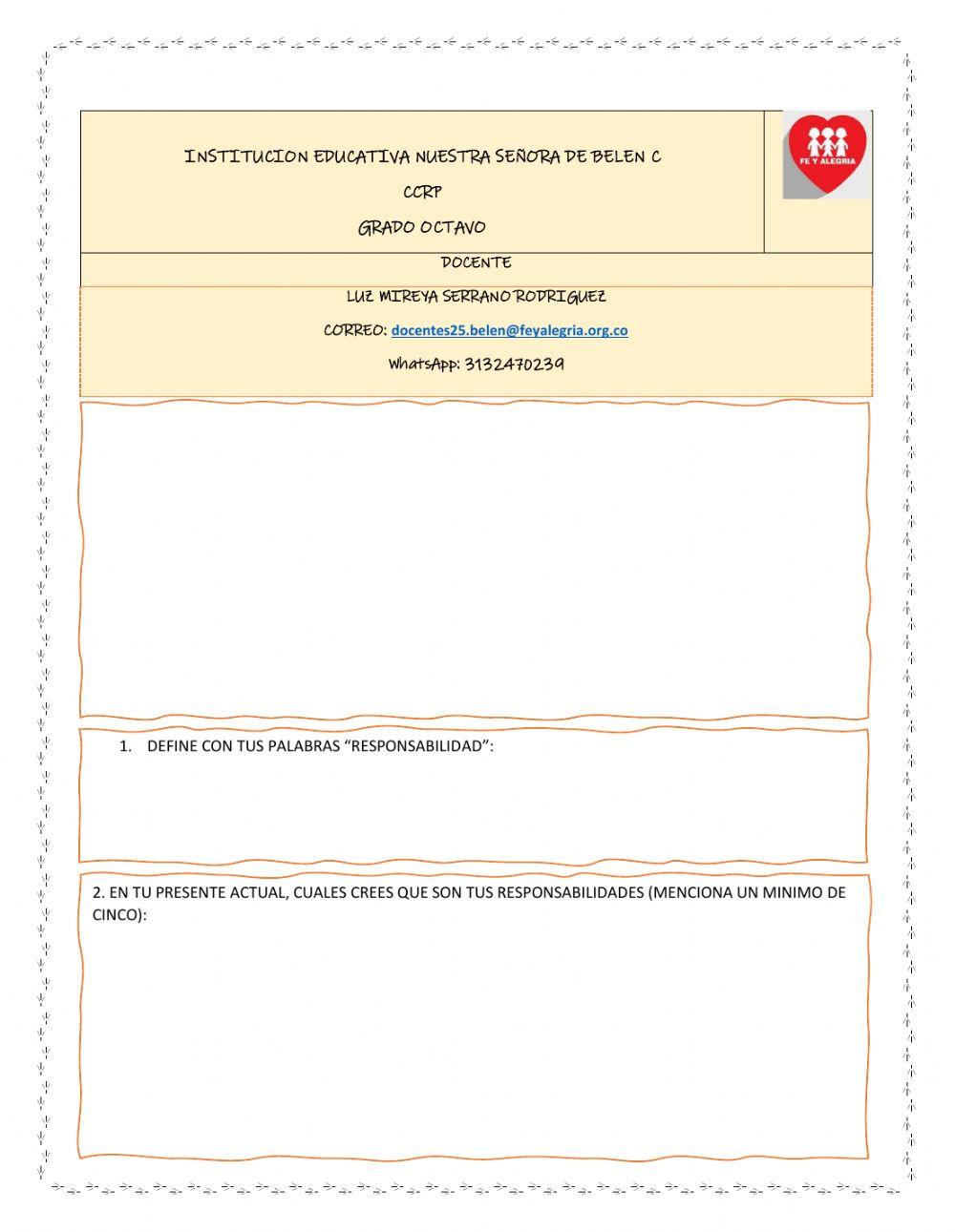 Responsabilidad y compromiso