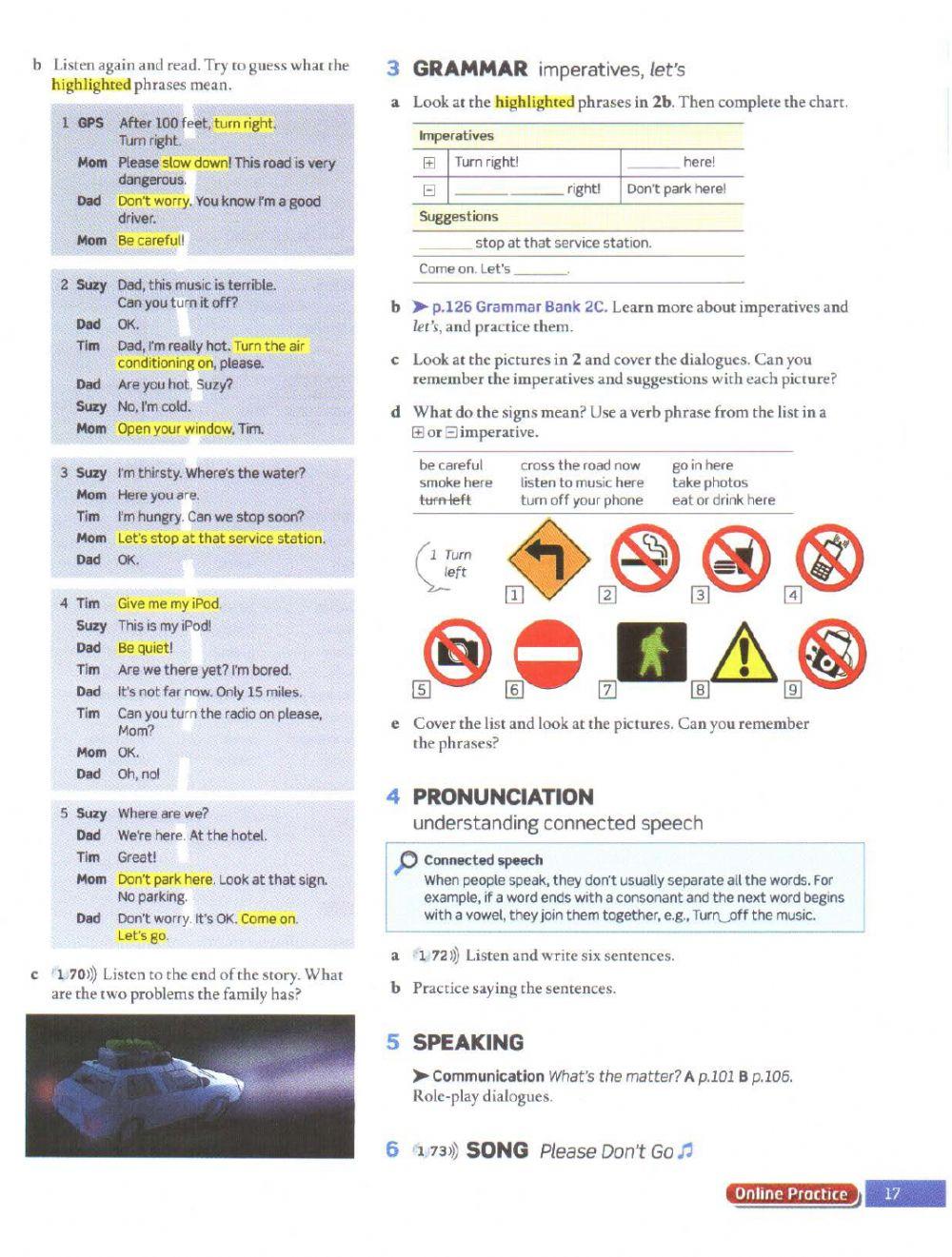 English file elementary 2c progress test online exercise for live