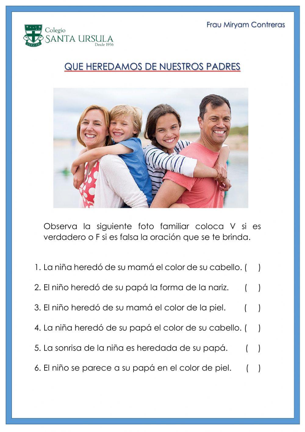 Lo que heredamos de nuestros padres