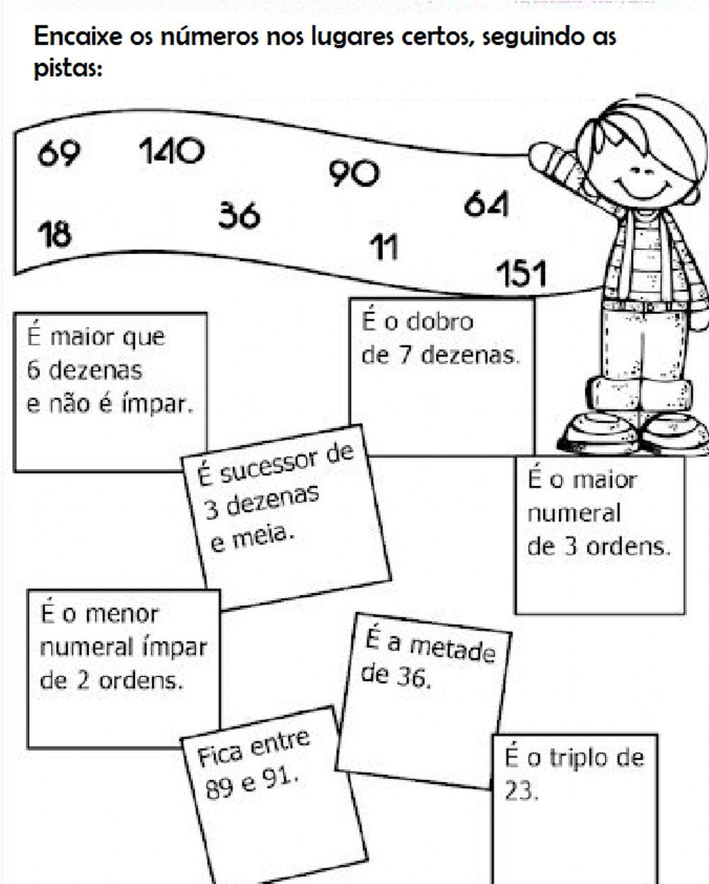 Descubra os números