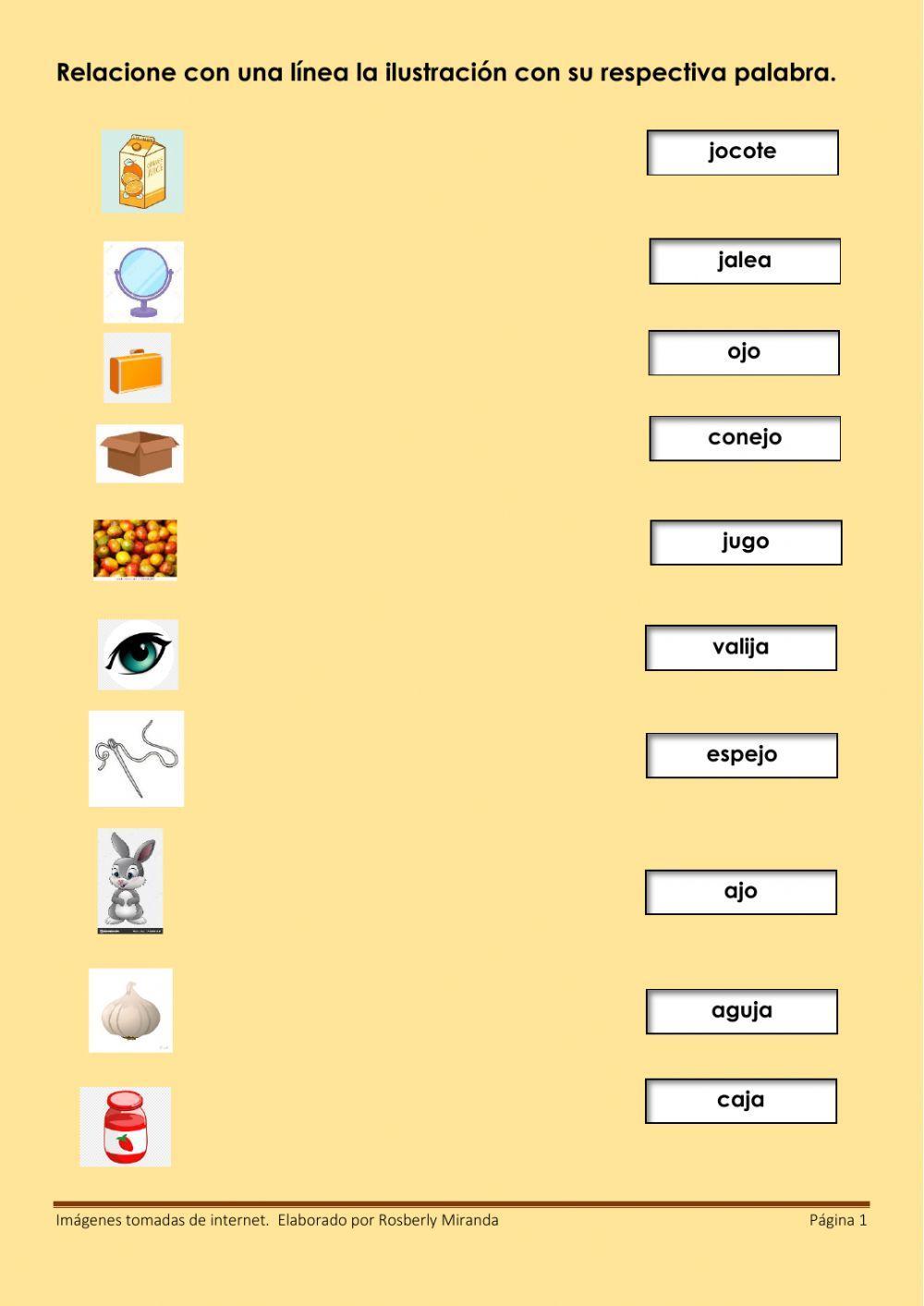 Silabas con ja je ji jo ju