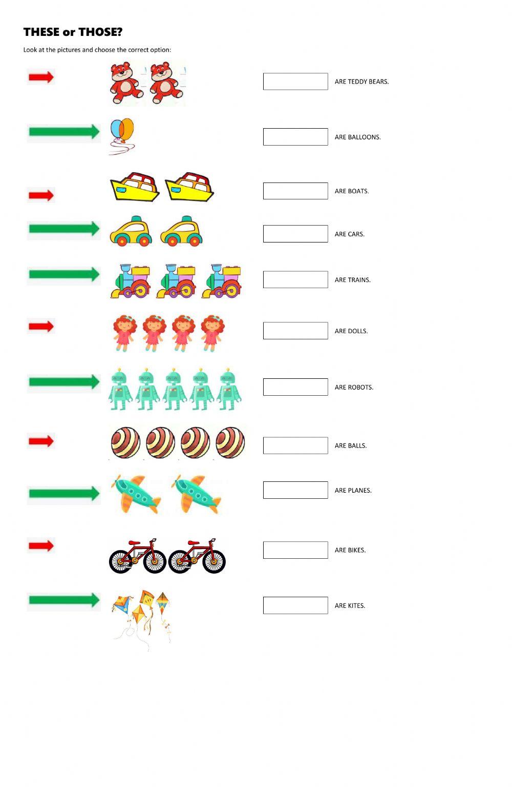 DEMONSTRATIVE PRONOUNS