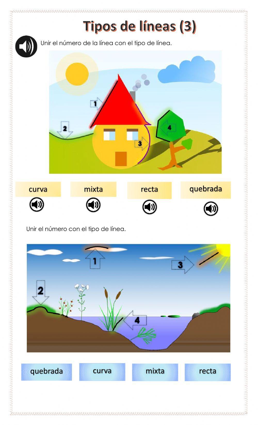 Tipos de líneas (3)