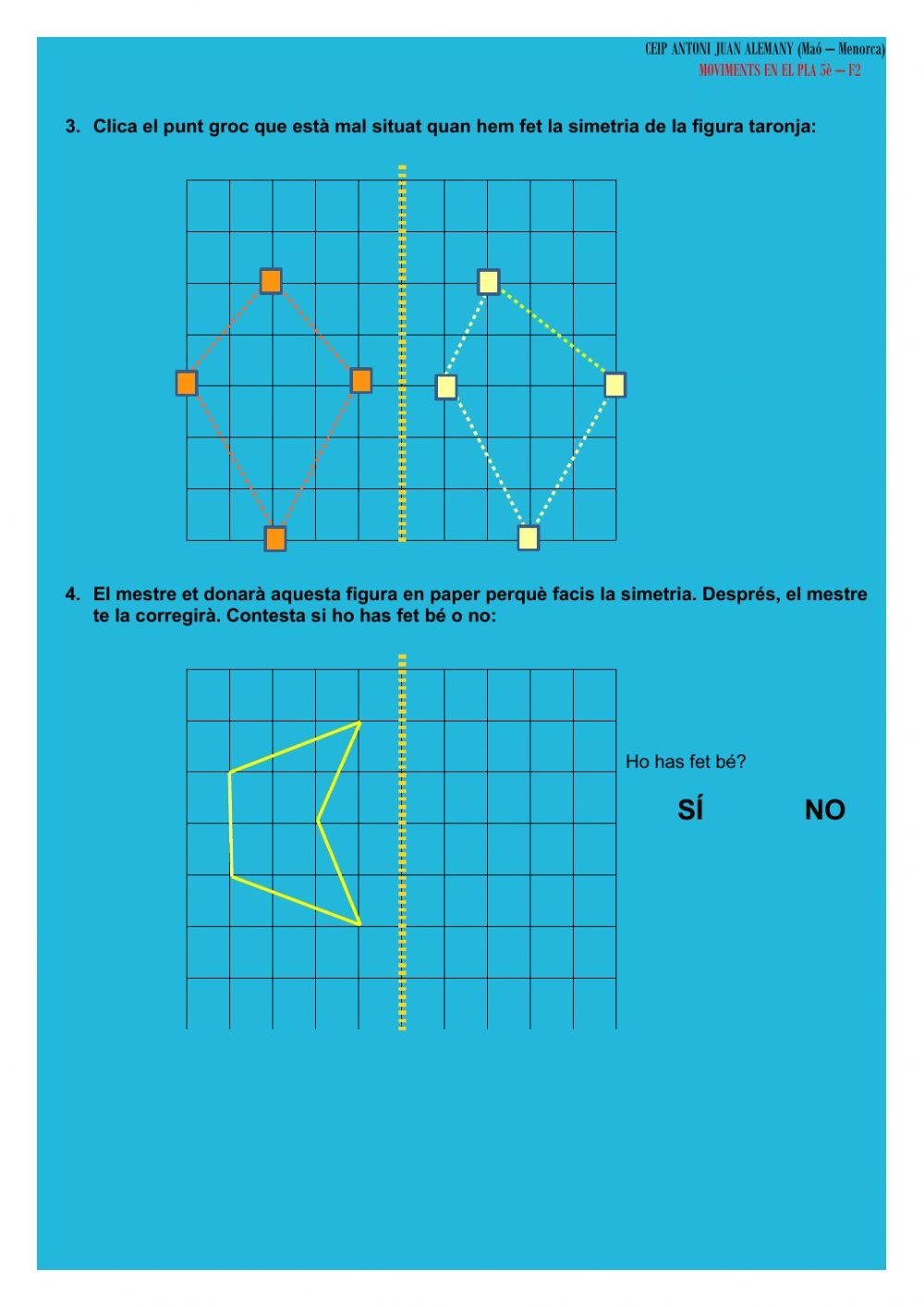 Simetria respecte d'un eix