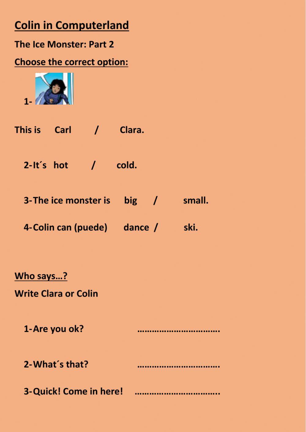 Colin in computerland Part 2