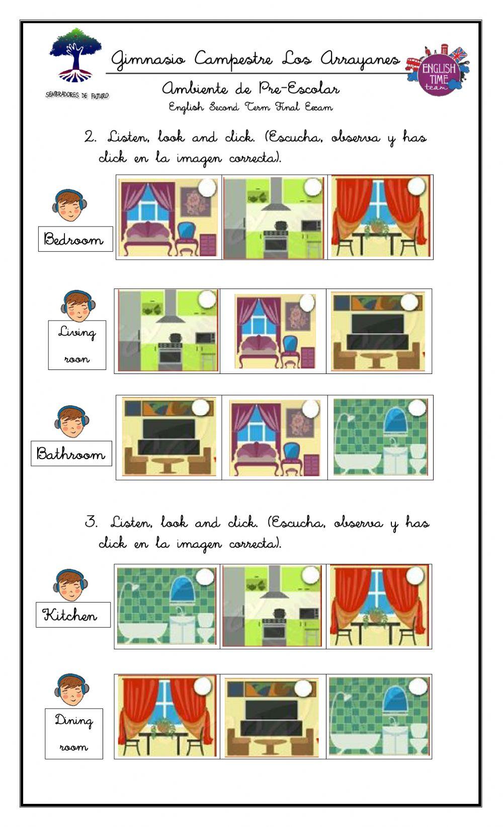 English - Second Term Final Exam