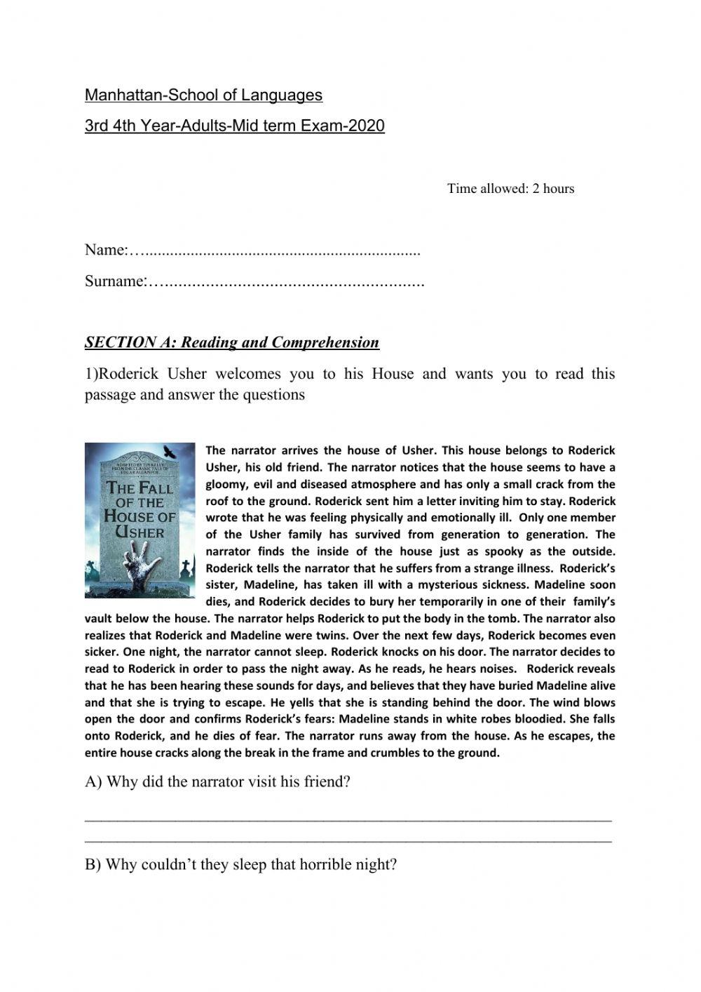 3rd 4th worksheet | Live Worksheets