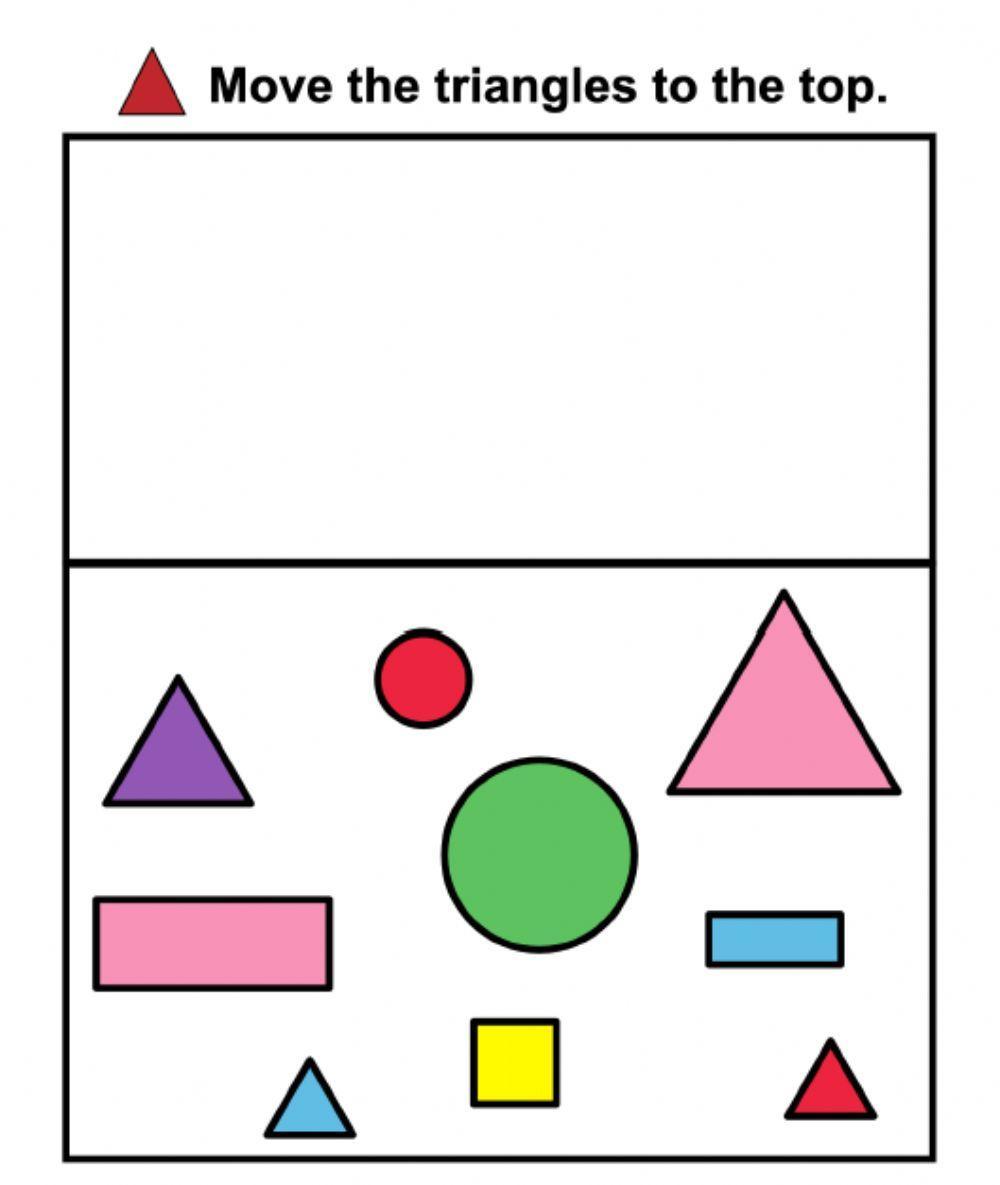 Shape Sorting: Triangles