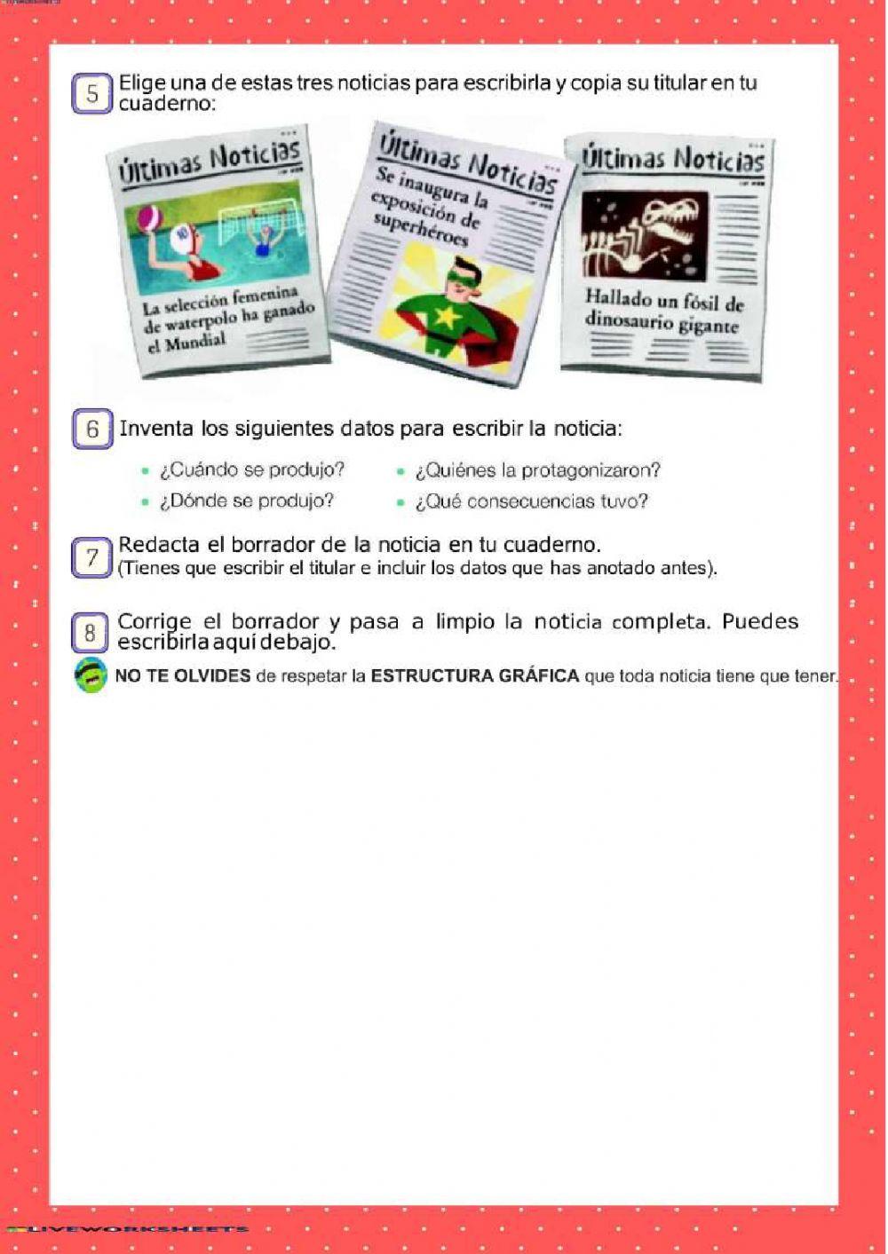 La noticia La noticia