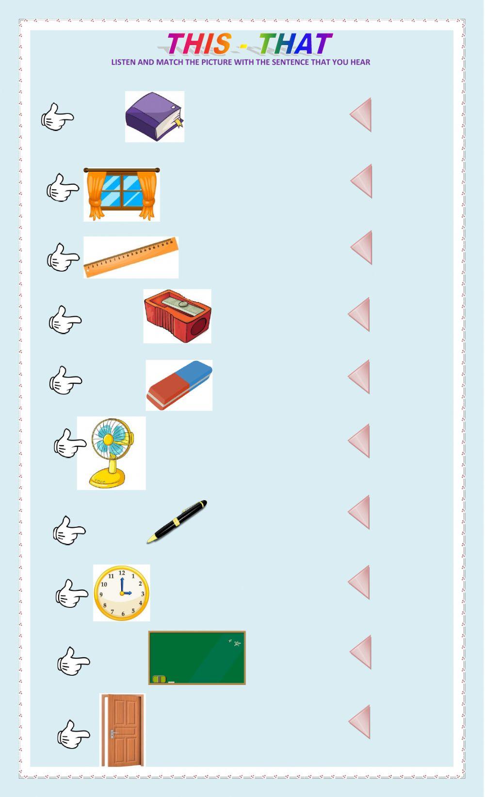 Listening (this-that)