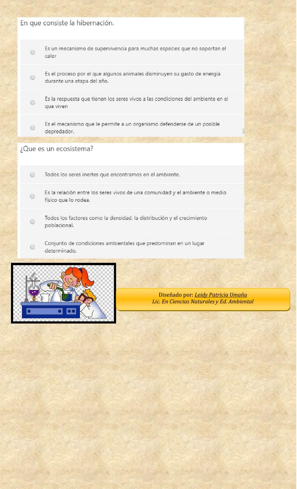 Relaciones en los seres vivos