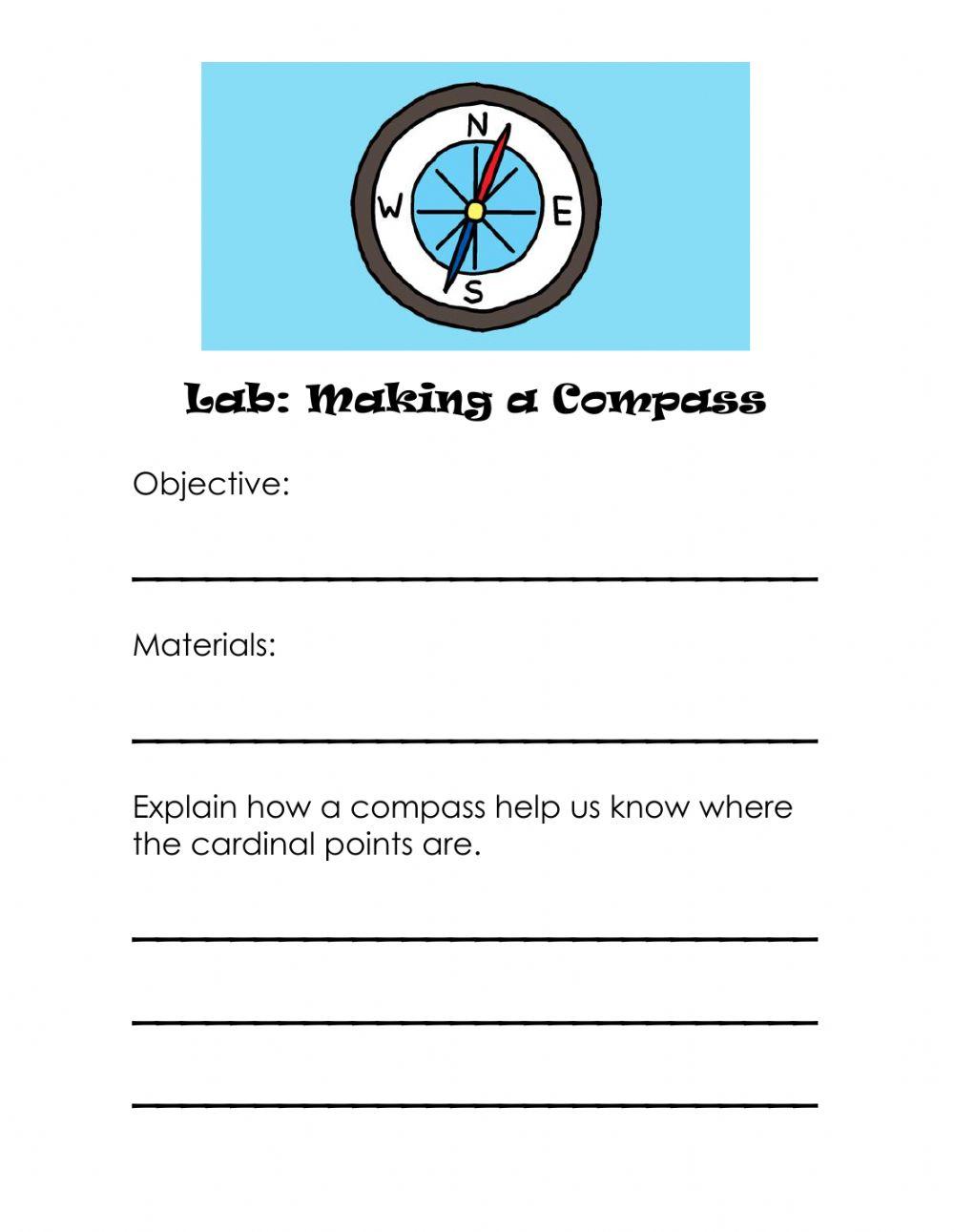Lab compass