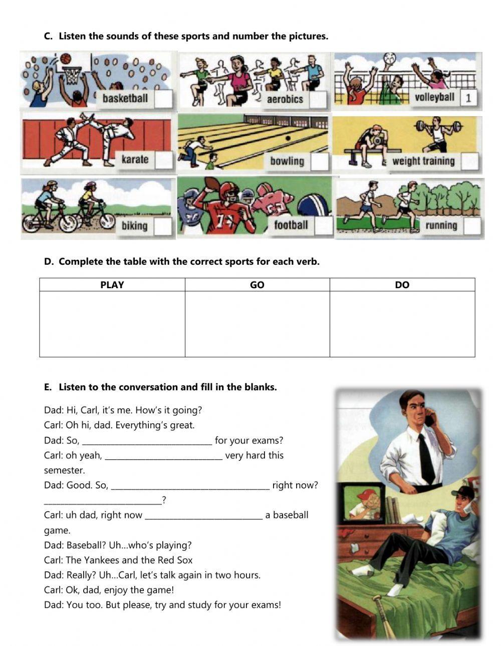 Away for the weekend