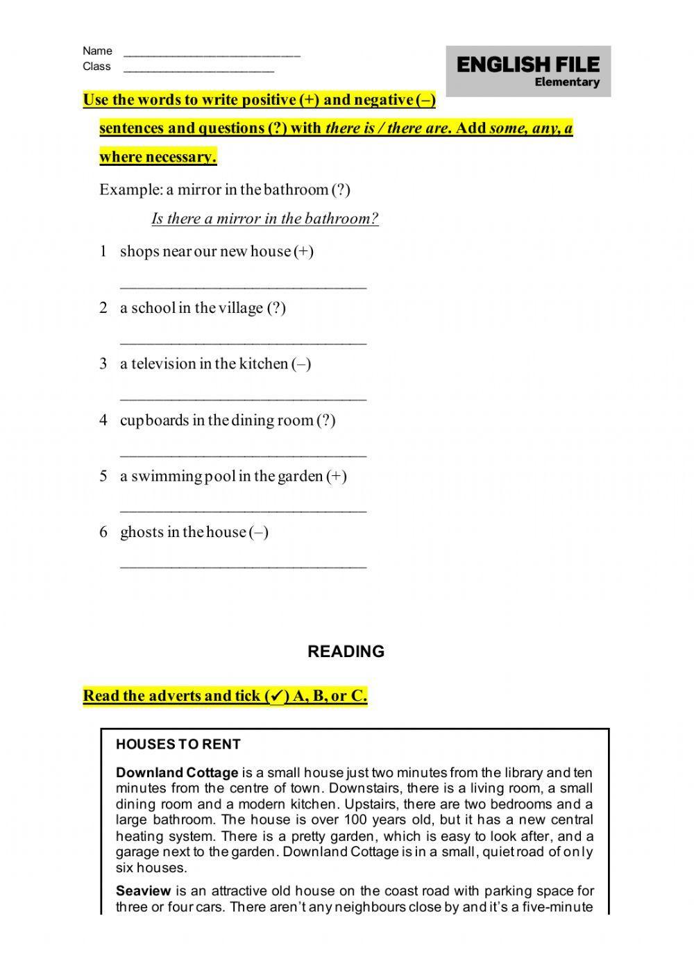 English file - unit 8