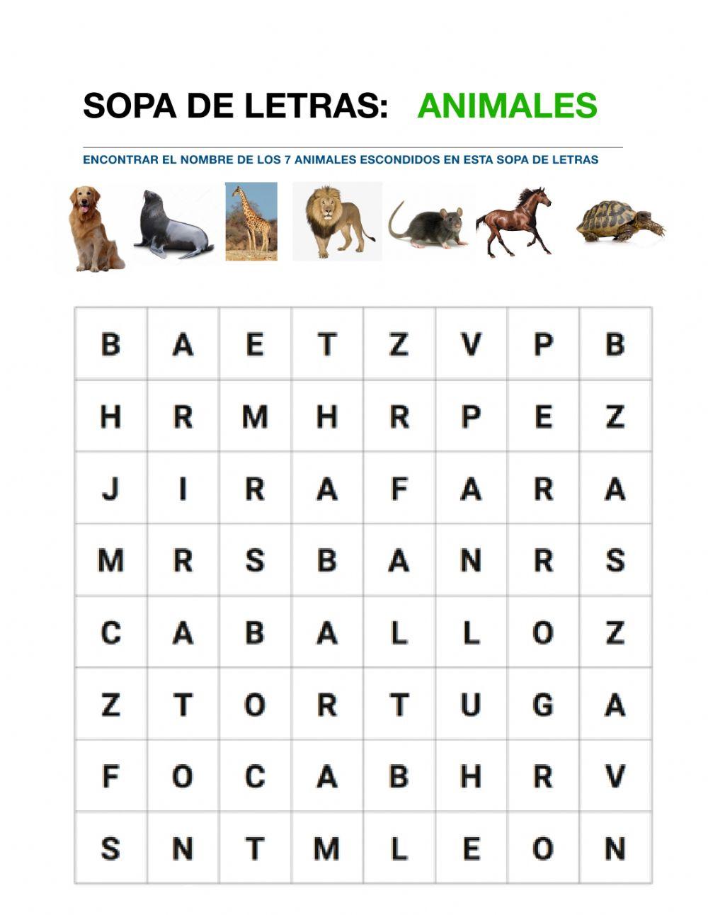 Plantas y animales