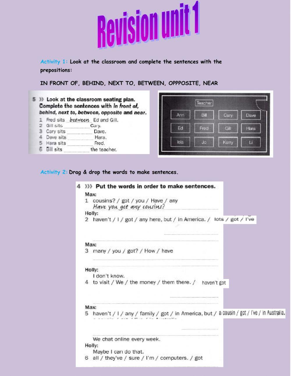 Hw pre teens 2 lesson 2