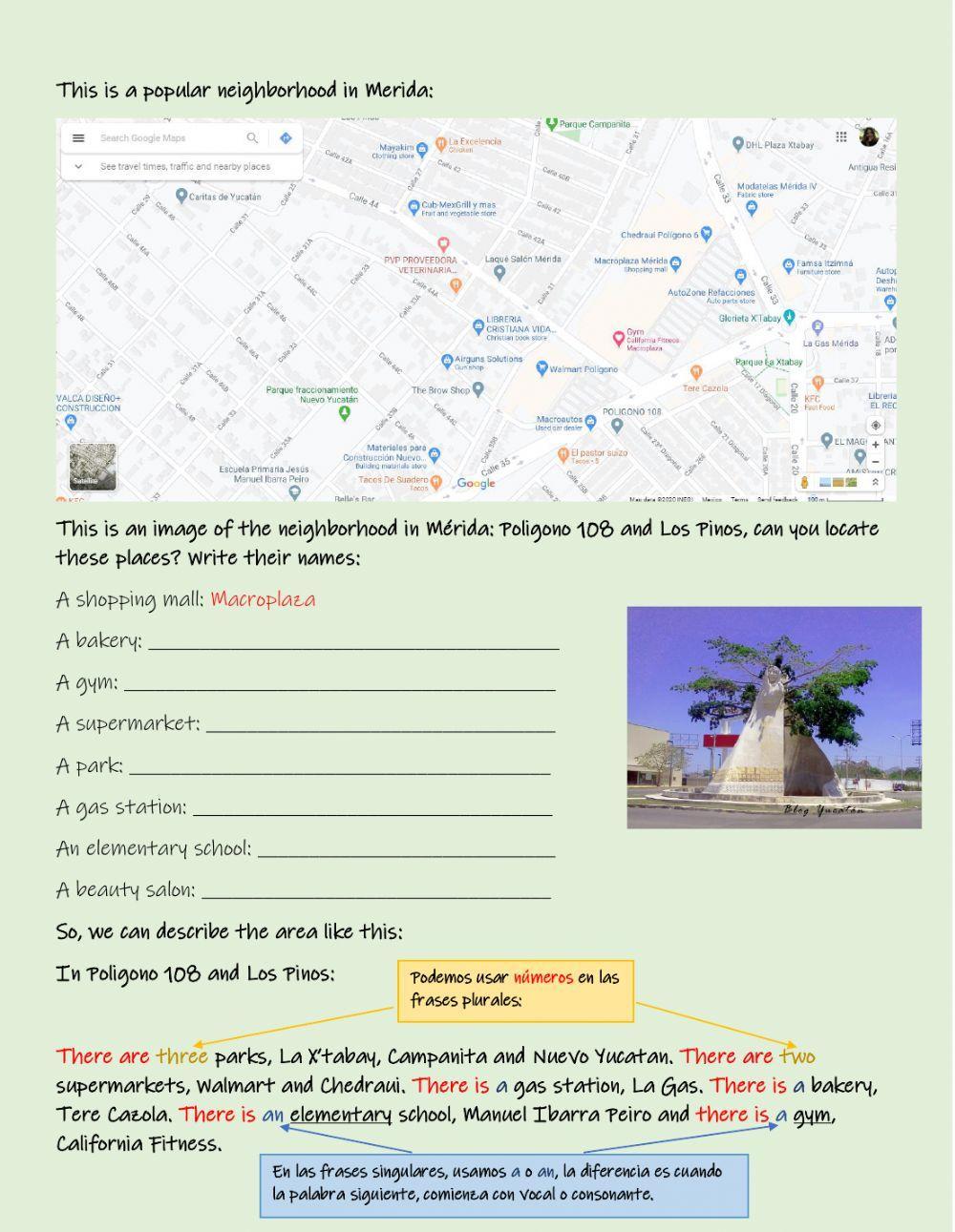 What's there in your neighborhood?